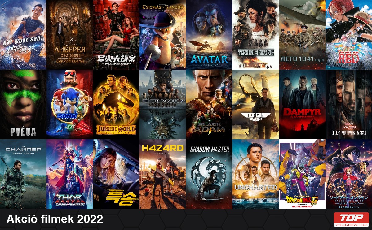 Akció filmek 2022