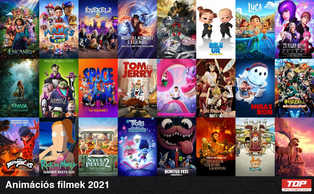 Animációs filmek 2021