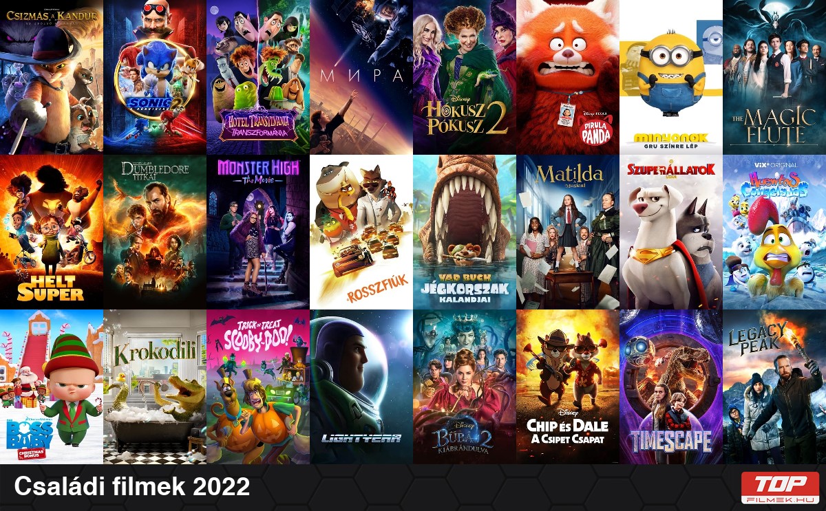 Családi filmek 2022
