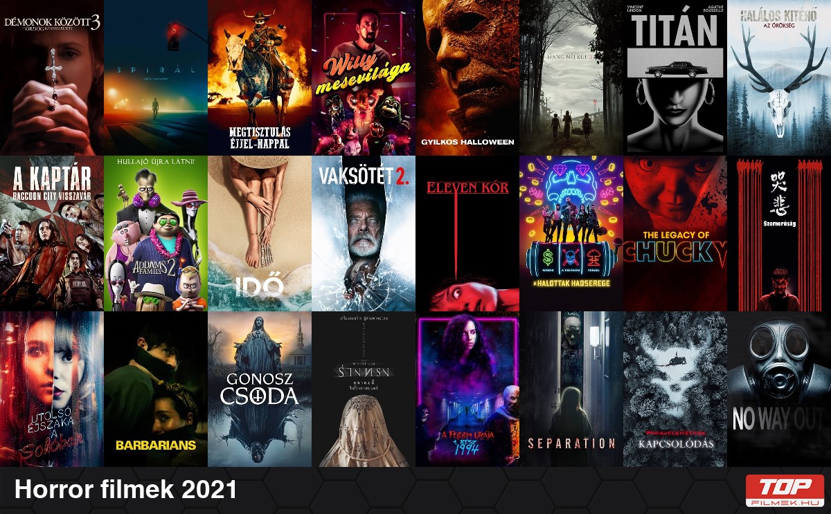 Horror filmek 2021