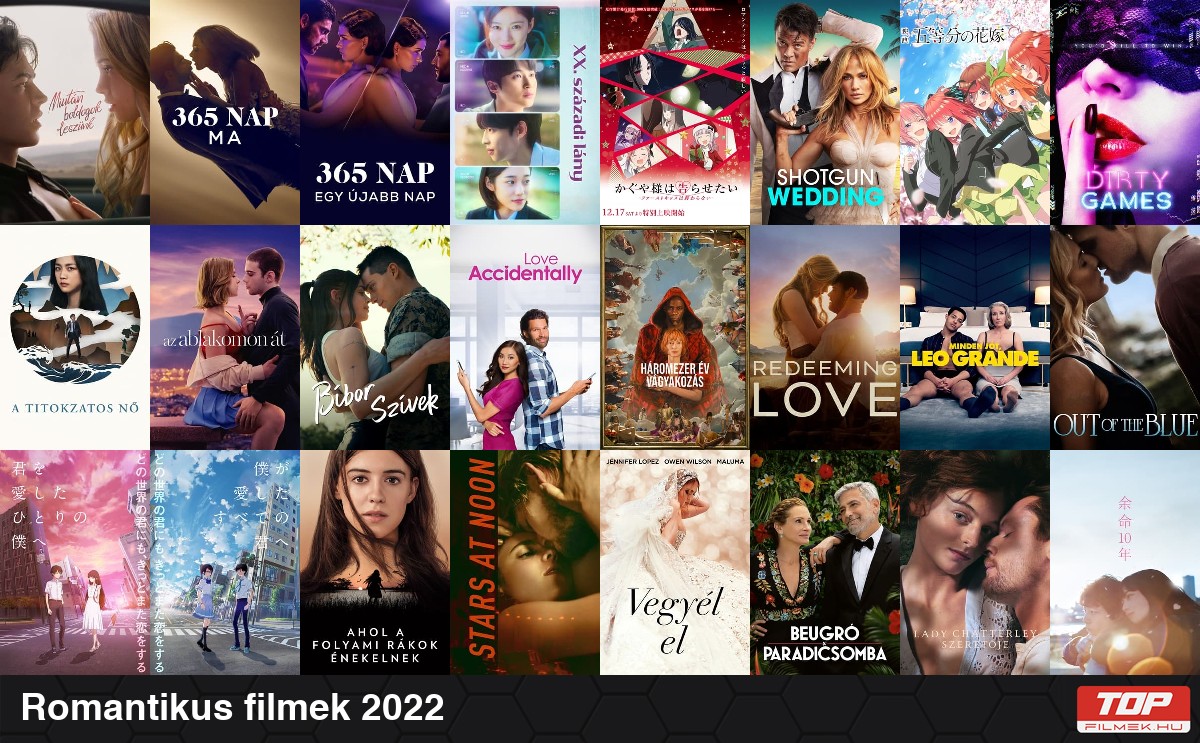 Romantikus filmek 2022