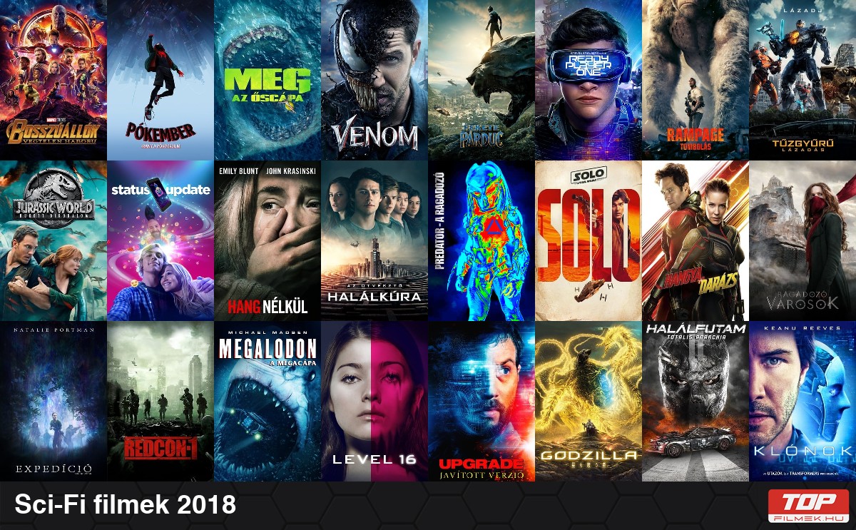 Sci-fi filmek 2018