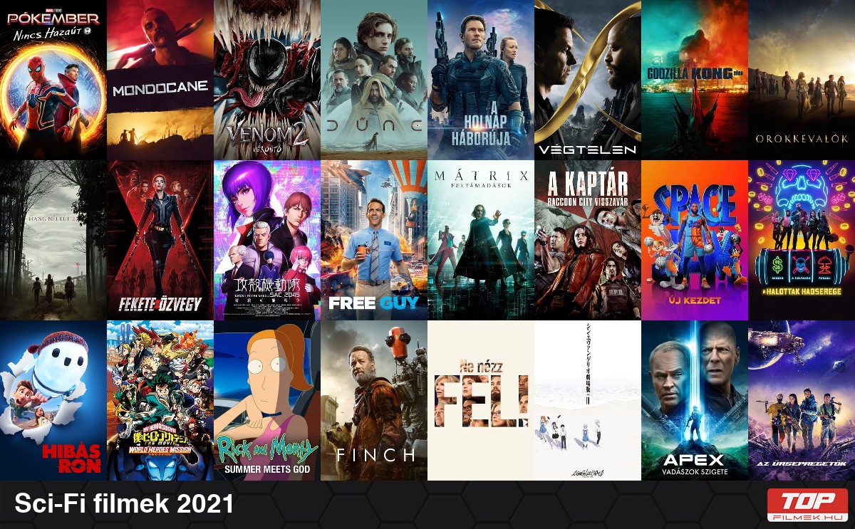 Sci-fi filmek 2021